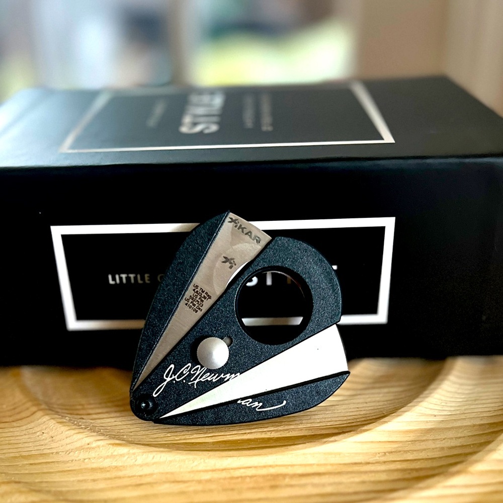 Black and Silver JC Newman Xikar Cigar Cutter